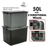 Abbaware 50L storage box with wheels