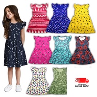 👗Cotton Dress Kanak-kanak  (1Y-9Y) -m
