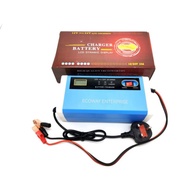 ⚡ Charger 12v24v 10A Car Lorry Sealed Lead Acid Battery Charger Pengecas Bateri Kereta Lori