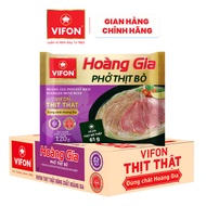 Phở Bò Hoàng Gia VIFON Có Thịt Thật 120g / Gói