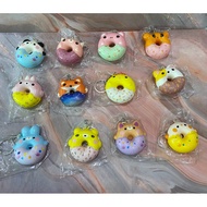 SQUISHY DONUT KEYCHAIN