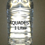 Jual Aquadest  Air Suling 1 Liter Diskon