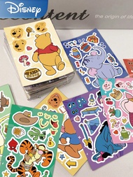 8 miếng dán Disney Winnie The Pooh và Friends Face Swap Collage Diary Luggage Tủ lạnh Máy tính xách