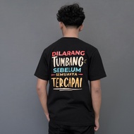 Kepstore Official - No Tumbang T-Shirt - Word Shirt - Unisex 24s Combed T-Shirt