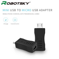 Robotsky Mini USB Female to Micro USB Male Adapter - Konektor Otg Drive