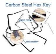 L shaped hex hexagon key allen wrench 3mm 4mm 5mm 6mm 7mm 8mm 10mm 12mm 14mm 16mm carbon steel allen