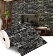 10M/5M/3M/2M/1M 3D Wall Sticker Imitation Brick Bedroom Home Decor Waterproof Self-Adhesive DIY Wall