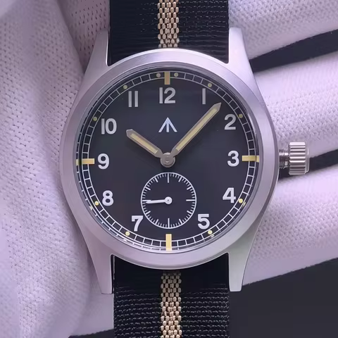MILITREK 2025 Men Quartz Watch Miyota 1L45 37mm Military Field Outdoor Watch Sapphire Glass Luminous