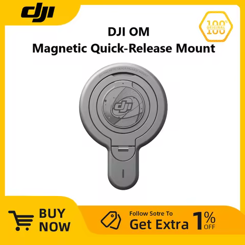 DJI OM Magnetic Quick-Release Mount for Osmo Mobile 7 Osmo Mobile 6 DJI OM 5
