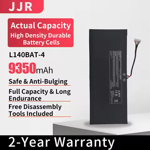 L140BAT-4 73Wh/9350mAh 7.7V Replacement Laptop Battery for Thunderobot MixBook Air Machcreator-E