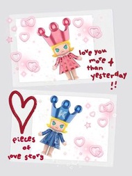 Molly 藍公主 和粉公主