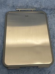 德國 Fissler 菲仕樂 雙面抗菌砧板 不鏽鋼+PP 防霉 42.5x30cm