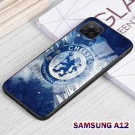 Softcase Glass Samsung A12 - Casing Hp Samsung A12 - J55 - Pelindung hp  - Case Handphone - Pelindung Handphone
