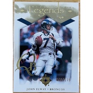 JOHN ELWAY 42/275 2008 UD ULTIMATE 119 Denver Mustang Legend Quarter Guard