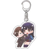 5 styles Anime The Dangers in My Heart Ichikawa Kyoutarou Yamada Anna Keychain Cartoon Figure Couple Keychain Keyring Bag Pendant Fan Collection Gifts