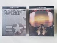 【Manta Lab】壯志凌雲 Top Gun 1+2，Manta Lab獨家4K鐵盒 Boxset，中文字幕，正版 藍光 Bluray Blu-ray 藍光碟