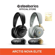 SteelSeries Arctis Nova Elite Hi-Res Wireless Gaming Headset Carbon Fiber Speakers ANC Headphone