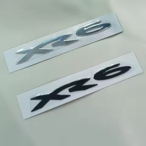 For Falcon XR6 XR 6 Emblem Rear Trunk Tailgate Logo Sticker Side Door Fender Nameplate Decals
