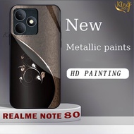 HP Case Glitter Glasshp For REALME NOTE 80 - Casing REALME NOTE 80 - K59