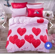 bedsheet with comforter