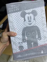 bearbrick Mickey Mouse 400% 100% 黑色迷彩