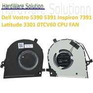 Dell Vostro 5390 5391 Inspiron 7391 Latitude 3301 0TCV60 023.100FA.001 Laptop CPU Cooling Fan