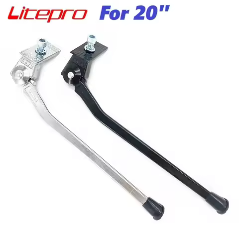 Litepro 20" Folding Bike Kickstand Aluminum Alloy Folding Stand For Dahon Sp8 Kaa084 sp18