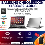 Samsung Chromebook XE303C12-A01US, Exynos 5 Dual Processor, 2GB RAM, 16GB eMMC SSD ChromeOS