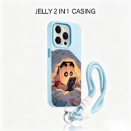 Crayon Shinchan Anti-Scratch Fancy Casing Oppo Reno 15F 15 Pro Max A6T Pro 5G A6X 14F A3X A5 2025 A5