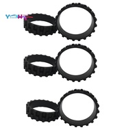 6x Wheel Tires for  1St 1S Robot Vacuum Cleaner Roborock S50 S55 S5 MAX Wheels Anti-Slip MIJIA