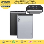 Orsen Eloop E69 Powerbank 10000mAh 30W PD 3.0 Powerbank Fast Charge Type C Fast Charge PPS QC