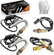 O2 Oxygen Sensor Upstream & Downstream 4 PCS Compatible with BMW 128I 135I 323I 325I 325XI 328XI 330