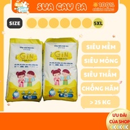 GIN Diaper Pants size 5XL 50 pieces super soft, super thin, super absorbent, anti-diaper