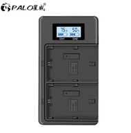 แบตเตอรี่ CITYORK LP E6 LPE6 LP-E6 LPE6N + แท่นชาร์จ LCD คู่สำหรับกล้อง Canon EOS 5DS R 5D Mark II 5