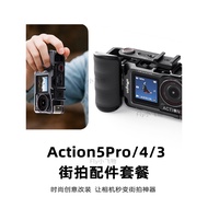 ☘️ readystock ☘️ action camera accessories Sports camera handle grip Applicable to Dajiang Action5Pr