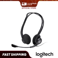LOGITECH H340 / H370 USB Headset with Sound Quality, Noise Canceling Mic & Adjustable Headband