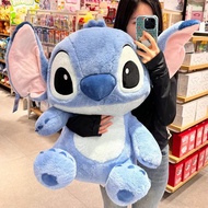Boneka Stitch Bertelinga Besar Mainan Plush Klasik Stitch Boneka Lilo & Stitch Besar R4J7