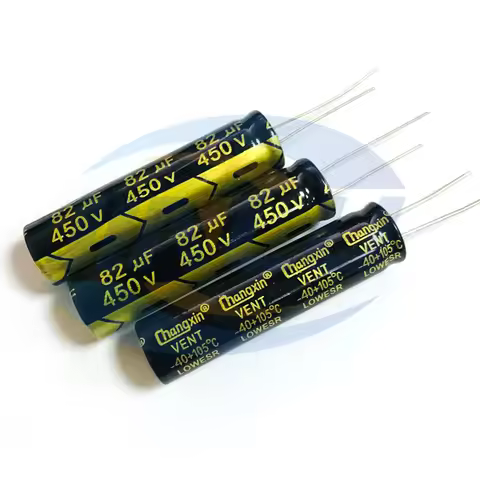 2PCS 450V82UF high frequency long service life high temperature resistance 105 degrees LCD strip cap
