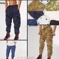 CCTOYS 1/6 Men Soldier Trendy Pants CC005 Korean Version Hip-Hop Drop Pants Jeans Loose