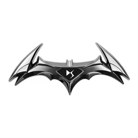 3D Car Stickers Universal Metal Stickers, Bat Shape Badge Car Stickers for DS 3 Crossback DS7 DS4 DS