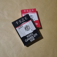 『KING GAMBLER』 Casino Poker Playing Card 52 + 4 Jokers Deck 606