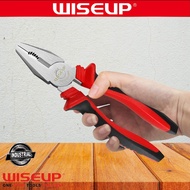 Wiseup Heavy-Duty Combination Pliers 6" 7" 8" & C-Type Locking Plier 11" 14" Tools