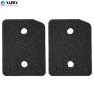  2pc For Miele T1 SELECTION Tumble Dryer Heat Pump Socket Filter Foam Sponge