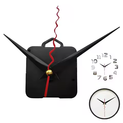 1 SET DIY Home Decor Repair Kits Movement Mechanism Hour/Minute/Second Bell Accessories Quartz Clock