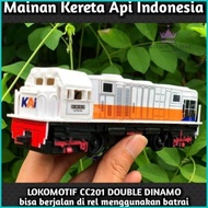 Mainan Kereta Api Miniatur LOKOMOTIF CC201 Double DINAMO - Bibam Bibam