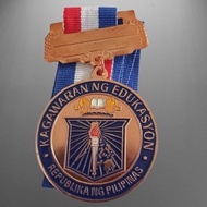 500 PCS PER ORDER KAGAWARAN MEDALS 6 CM BRONZE ONLY