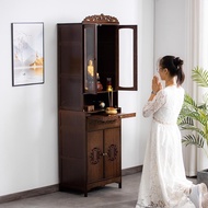 WK-6 New Chinese Style Clothes Closet Altar Cabinet Home Bodhisattva Worship Table Guanyin Cabinet God of Wealth Altar I