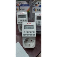Digital timer socket kis. ac22vol lamp timer. digital timer