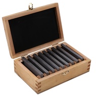 【uhunhn】-100mm 9 Pairs 18Pcs High-Precision Manufactured Parallel Pad Gauge Block CNC Milling Pads S