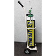 *ready stock* Medical Oxygen Cylinder Set Incl. Oxygen Kit + Trolley 10L CAPACITY TANK with inhaler